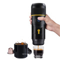 Mini Cafetera Portátil Mini Cafetera de Camping 3 en 1 Máquina de Cápsulas de Café Multifuncional para Espresso